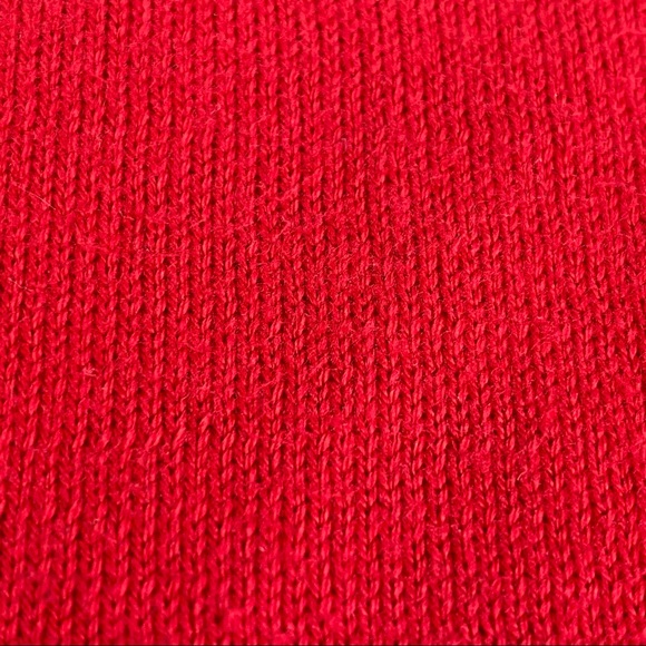 Polo Ralph Lauren Sweater, Red Pima Cotton Sweater with Blue Polo Pony, EUC - Picture 6 of 11
